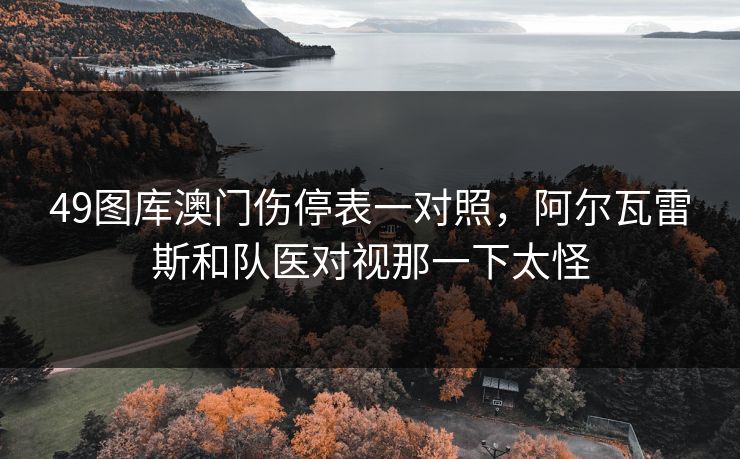 49图库澳门伤停表一对照，阿尔瓦雷斯和队医对视那一下太怪